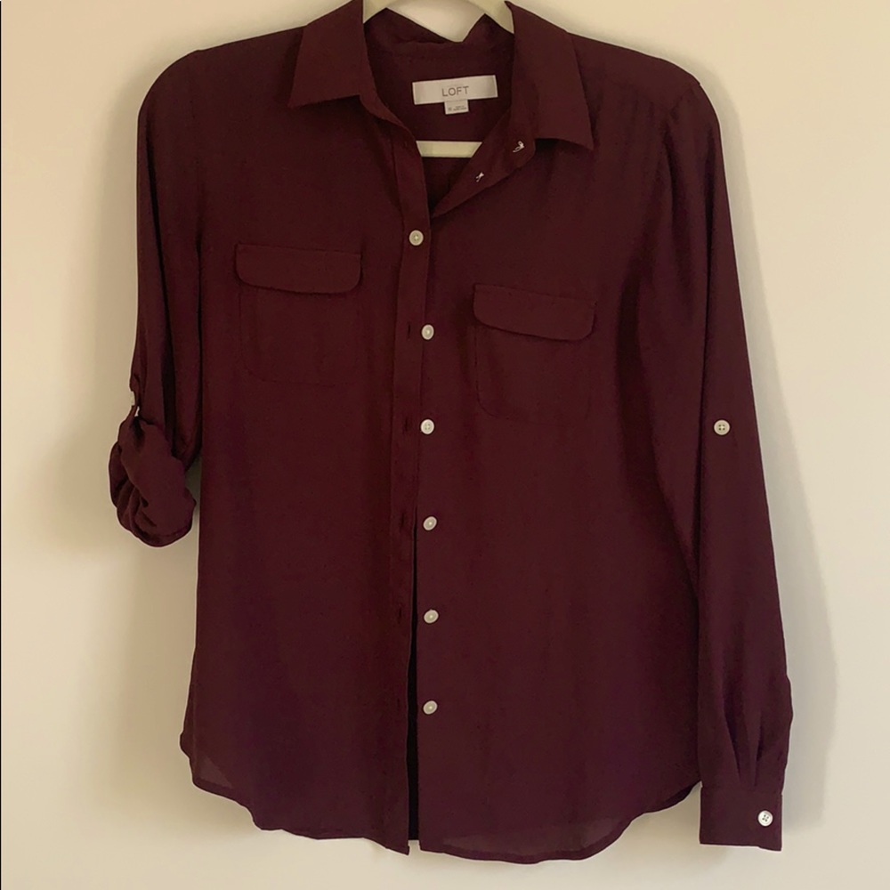 Loft button up top